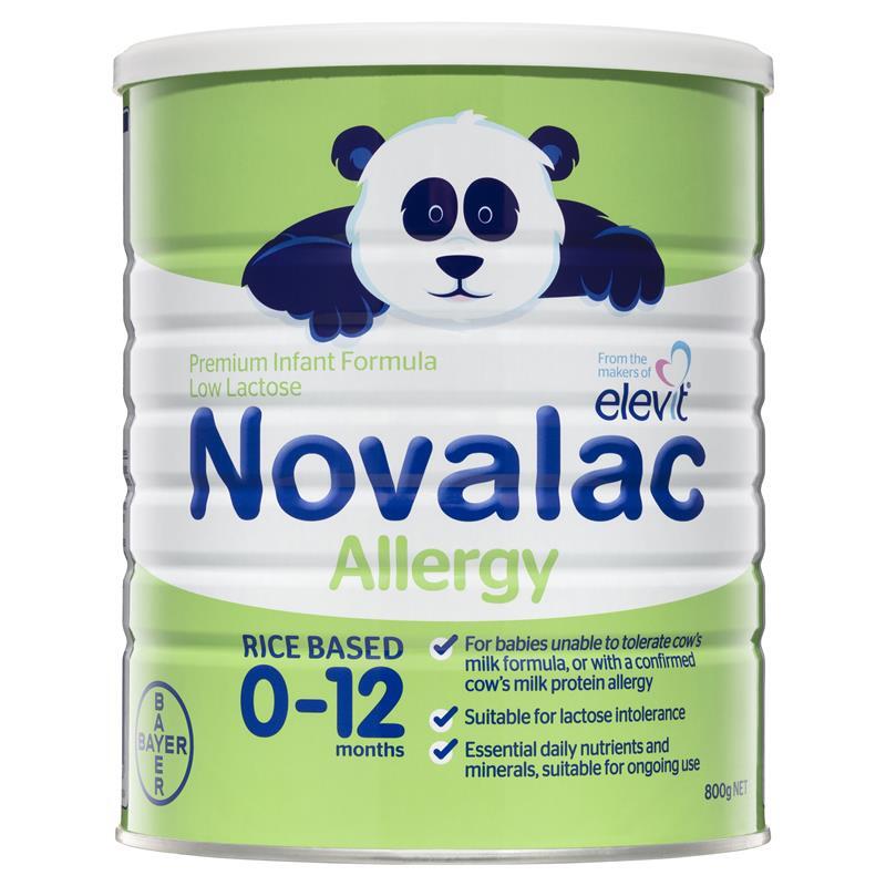 Sữa bột chống dị ứng Novalac Allergy Premium Infant Formula 800g