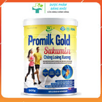 Sữa Bột Chống Loãng Xương Promilk Gold Sukumin Giúp Khớp Dẻo Dai Linh Hoạt Cải Thiện Chức Năng Xương Khớp 900g/lon