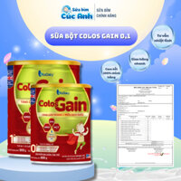 Sữa Bột Colos Gain số 0,1 (800g)