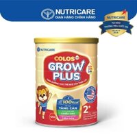 Sữa bột Colos Grow Plus 2+ lon 850g Nutricare