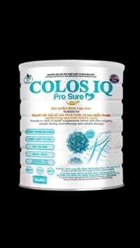 Sữa bột colos iq ProSure/ người hóa xạ trị trước và sau phẩu thuật