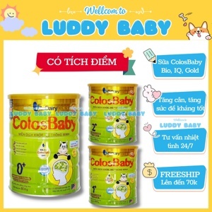 Sữa bột Colosbaby Bio Gold 0 + 800g