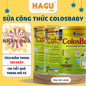 Sữa bột ColosBaby Gold 0+ - 35 gói 336g (trẻ 0- 12 tháng tuổi)