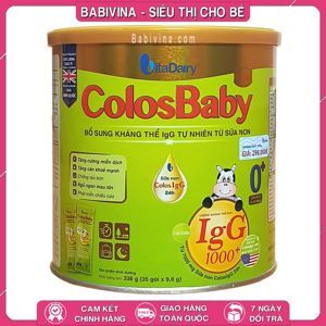 Sữa bột ColosBaby Gold 0+ - 35 gói 336g (trẻ 0- 12 tháng tuổi)