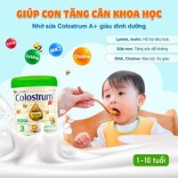 Sữa bột colostrum a+CÔNG THỨC "VÀNG" cho trẻ biếng ăn từ 1-10 tuổi 900g - nanofood
