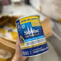 Sữa bột công thức Similac 360 Total Care nội địa Mỹ 0-12m [lon thiếc 907g]