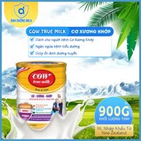 Sữa Bột Cow True Milk Cơ Xương Khớp Cho Người Loãng Xương, Đau Xương Khớp Hộp 900g