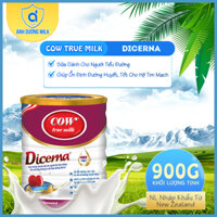 Sữa Bột Cow True Milk Dicerna Cho Người Tiểu Đường, Ổn Định Đường Huyết, Tốt Cho Hệ Tim Mạch Hộp 900g