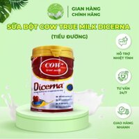 Sữa Bột Cow True Milk Dinh Dưỡng Cho Người Tiểu Đường Dicerna 900g - SONMILK