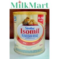 Sữa bột đạm đậu nành ISOMIL 1 và ISOMIL PLUS SỐ 2 400g mẫu mới