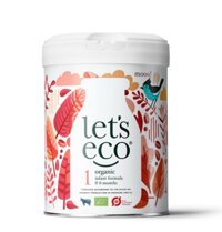 Sữa bột Đan Mạch dinh dưỡng cho em bé từ 0-6 tháng tuổi Let’s Eco 1 (700g)