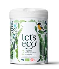 Sữa Bột đan mạch hữu cơ cho trẻ từ 6-10 tháng tuổi Let’s Eco 2 (700g)