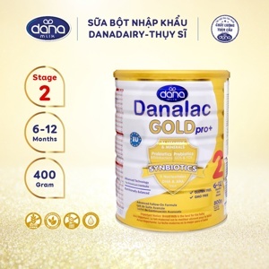 Sữa bột Danalac Gold Pro+ số 2 – Hộp 400g