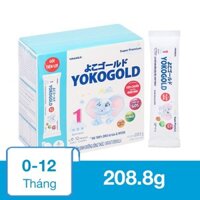 Sữa bột dạng gói YokoGold số 1 208.8g (0 - 12 tháng)