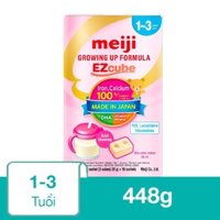 Sữa bột dạng thanh Meiji Growing Up Formula Ezcube 448g (1 - 3 tuổi)