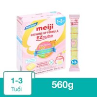 Sữa bột dạng thanh Meiji Growing Up Formula Ezcube 560g (1 - 3 tuổi)