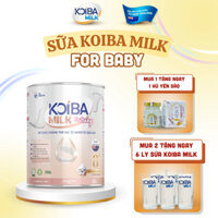 Sữa bột dành cho trẻ sơ sinh Koiba Milk For Baby - hộp 900g