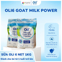 SỮA BỘT DÊ OLI6 GOAT MILK POWER DẠNG TÚI 1KG (TỪ 1 TUỔI)
