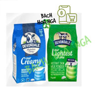 Sữa Bột Devondale Nguyên Kem/Tách Béo Úc gói 1kg