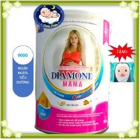 Sữa bột Diamond MaMa thành phần từ bột yến sào và óc chó, dành cho phụ nữ trước và sau sinh,hộp 900g
