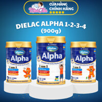 Sữa bột Dielac Alpha 1,2,3,4 (900g)