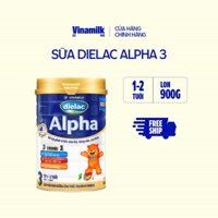 Sữa bột Dielac Alpha 3 - Hộp thiếc 900g