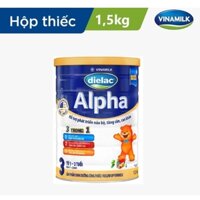 Sữa bột Dielac Alpha 3 - lon 1,5kg (cho trẻ từ 1 - 2 tuổi)