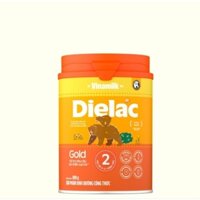 Sữa bột Dielac Alpha Gold 2 - lon 800g (cho trẻ từ 6 - 12 tháng tuổi)