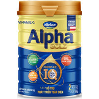 Sữa Bột Dielac Alpha Gold 2 400g-800g (cho bé 6-12 tháng)