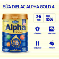 Sữa bột  Dielac Alpha Gold 4  850g (cho trẻ từ 2- 6 tuổi)