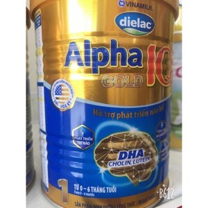 Sữa bột Dielac Alpha Gold IQ 1 400g
