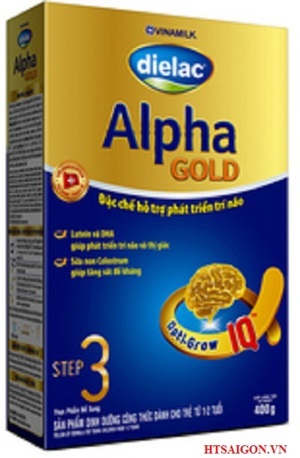 Sữa bột Dielac Alpha Gold IQ 3 400g