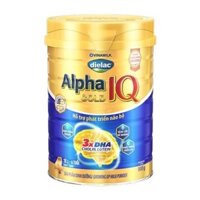 Sữa bột Dielac Alpha Gold IQ số 4 Lon 900g [móp nhẹ]