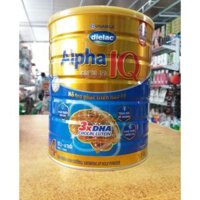 Sữa bột Dielac Alpha Gold IQ số 3, 4 lon 1,5 kg cho bé từ 2-6 tuổi