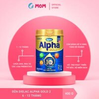 Sữa bột Dielac Alpha Gold số 2 400g (6 - 12 tháng)