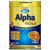 Sữa bột dielac ANPHA GOLD số 3 900g