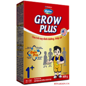Sữa bột Dielac Grow Plus 1+ - hộp giấy 400g (1 - 2 tuổi)