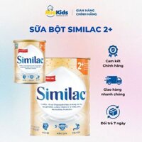 Sữa Bột Dinh Dưỡng 5G Similac 2+ 850g & 1,6kg Cho Trẻ Từ 2 Tuổi