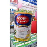 Sữa Bột Dinh Dưỡng Cho Trẻ Biếng Ăn và Thấp Còi, Tiêu Hóa Tốt, Chống Táo Bón - Cow true milk Pedia Plus lon 900g