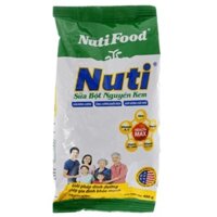 Sữa bột dinh dưỡng Nuti nguyên kem bịch 400g