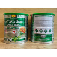 SỮA BỘT DR YAKO SURE GINKGO BILOBA 5000++MG. LON 650gr. GIÚP BỔ NÃO, TĂNG CƯỜNG LƯU THÔNG MÁU NÃO, GIÚP NGỦ NGON,...