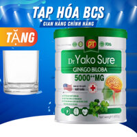 Sữa Bột Dr Yako Sure Ginkgo Biloba 5000++MG 650gr - Tăng Cường Lưu Thông Máu Não, Bổ Não, Hỗ Trợ Ngủ Ngon