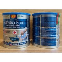 SỮA BỘT DR YAKO SURE GLUCOSAMIN SỤN VI CÁ MẬP CANXI NANO MK7. LON 650gr. GIÚP GIẢM ĐAU XƯƠNG KHỚP, KHÔ KHỚP