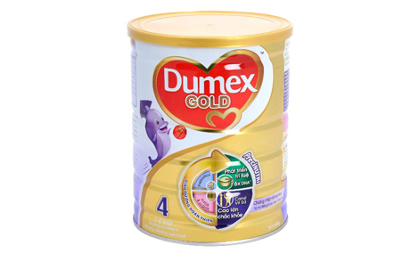 Sữa bột Dumex Gold 4 - hộp 800g (dành cho trẻ từ 3 tuổi trở lên)
