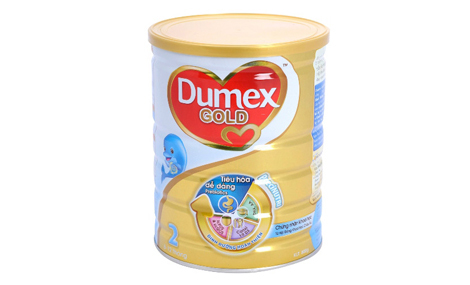 Sữa bột Dumex Dulac Gold 2 - hộp 800g (dành cho trẻ từ 6 - 12 tháng)