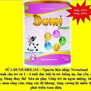 Sữa bột dumi dream 900g