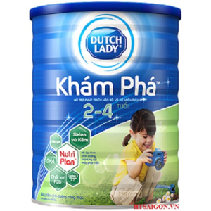 Sữa bột Dutch Lady Cô gái Hà Lan Khám Phá - hộp 900g (dành cho trẻ từ 2-4 tuổi)