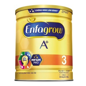 Sữa bột Enfagrow A+ 3 - hộp 400g (dành cho trẻ từ 1 - 3 tuổi)