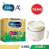 Sữa bột Enfagrow A+ - 2.2kg Neuropro 4 Vị nhạt dễ uống Tặng Nồi điện đa năng GR-N15A