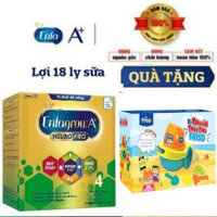 Sữa Bột Enfagrow A+ 4 hộp giấy 2.2kg Vị nhạt thanh mát